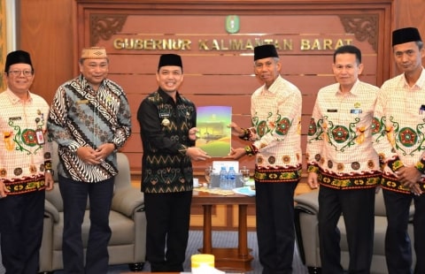 BWI Audiensi dengan Gubernur Kalbar: Bahas Peningkatan Pengelolaan Wakaf