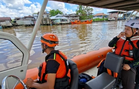 Anak 12 Tahun Terseret Arus Sungai Kapuas, TIM SAR Gabungan Temukan Meninggal Dunia