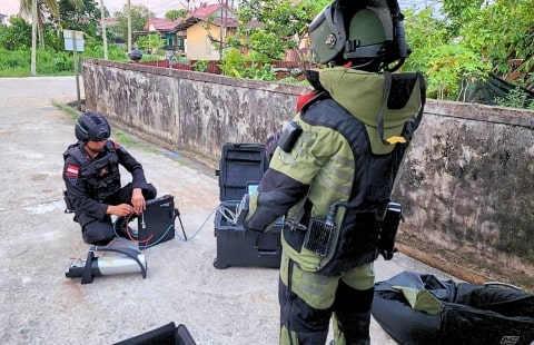 Tas Mencurigakan di Masjid Al-Kautsar Kubu Raya, Polisi Kerahkan Tim Penjinak Bom