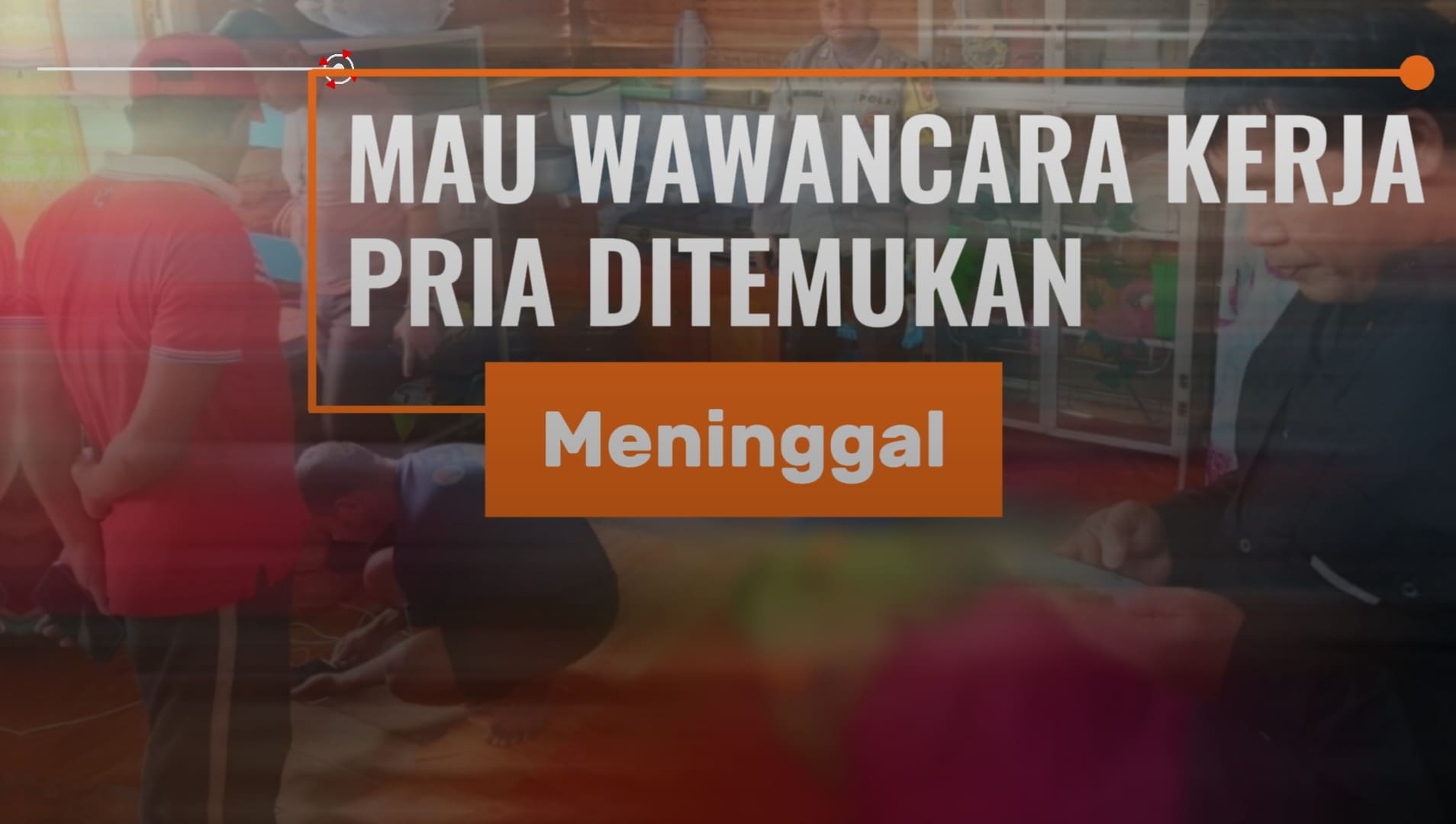 Foto Seorang Pria Meninggal Dunia di Kubu Raya