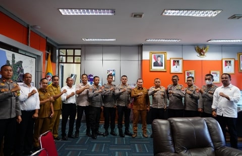Polres Kubu Raya Tingkatkan Sinergitas Bersama Pemerintah Daerah