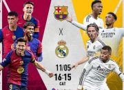 LIVE STREAMING GRATIS El Clasico Liga Spanyol 2025, Link Nonton Barcelona vs Real Madrid: Ambisi Rebut 3 Poin!