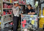 Cegah Balap Liar dan Curanmor, Satlantas Kubu Raya Edukasi Pemilik Bengkel Motor