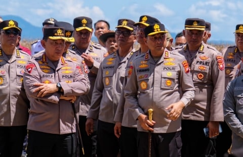 Jelang Panen Raya Jagung, Kapolri Turun Langsung Cek Lokasi ke Kalbar