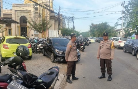 Polres Kubu Raya Gelar Pengamanan Sholat Idul Adha 1446 H