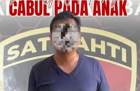 Polisi Tangkap Driver Ojol Cabuli Bocah di Pontianak