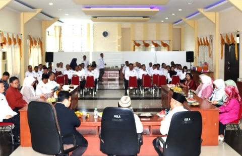 Kakanwil Kemenag Kalbar Apresiasi ASN dan Mitra atas Partisipasi Qurban