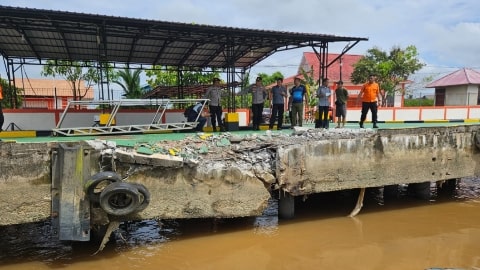 Mediasi Dampak Kecelakaan Air, Kapolsek Sungai Raya Tekankan Pentingnya Kesepakatan Tertulis
