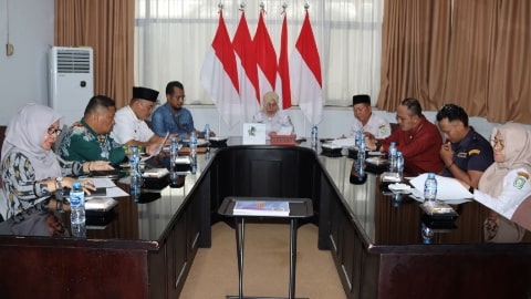 PPIH Kalbar Gelar Rapat Terbatas Persiapan Pemulangan Jemaah Haji