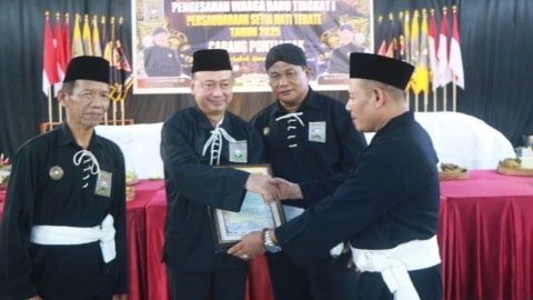 Resmi Jadi Warga Baru PSHT, Edi Kamtono Ingin Majukan Pencak Silat