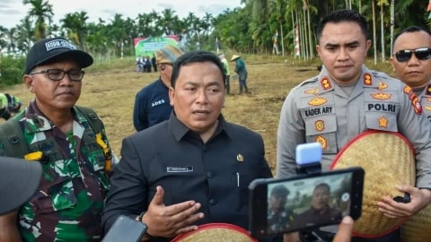 Kubu Raya Perkuat Komitmen Pangan Nasional Dengan Aksi Tanam Jagung