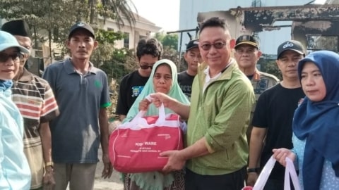 26 Jiwa Terdampak Kebakaran, Pemkot Pontianak Salurkan Bantuan Darurat