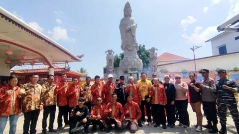Kubu Raya Miliki Patung Dewi Kwan Im Terbesar di Kalimantan