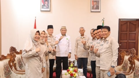 Silaturahmi BWI dan Kemenag Kalbar, Bahas Strategi Wakaf Menuju Kesejahteraan Masyarakat