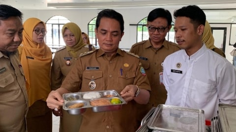 Pemkot Pontianak Awasi Langsung Pelaksanaan Program Makan Bergizi Gratis
