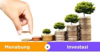 Ilustrasi Menabung vs Investasi Ilustrasi Menabung vs Investasi