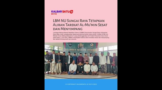 LBMNU Sungai Raya Kabupaten Kubu Raya LBMNU Sungai Raya Kabupaten Kubu Raya