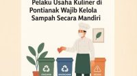 Pelaku Usaha Kuliner di Pontianak Wajib Pilah Sampah dan Kurangi Plastik