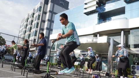 CFD Pontianak Ramai Pengunjung, Wali Kota Dorong Gaya Hidup Sehat dan Hidupkan Ekonomi UMKM