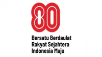 Logo HUT RI ke-80 Sumber Foto : Istimewa