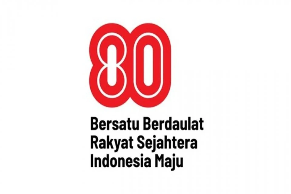 Logo HUT RI ke-80 Sumber Foto : Istimewa
