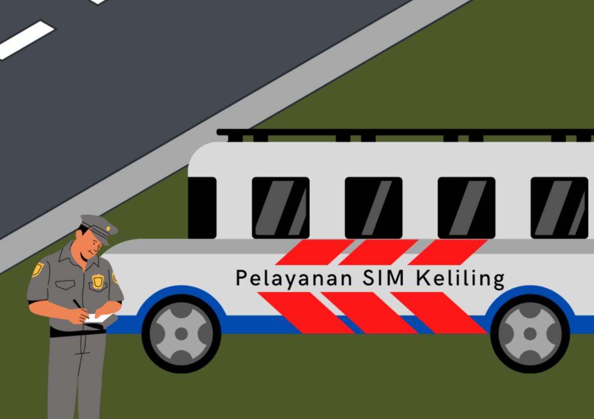 Ilustrasi Perpanjangan SIM Keliling, Sumber Foto : Istimewa