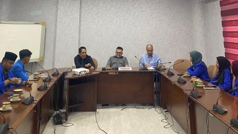 PKC PMII Kalbar Audiensi dengan DPRD Bahas Isu Daerah