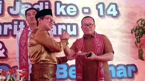 Parit Baru Resmi Jadi Desa Bersinar, Sujiwo: Kalau Ingin Bahagia, Jauhi Narkoba