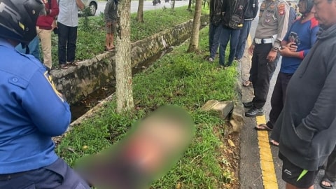 Pengendara Tewas Kecelakaan Tunggal di Jalan Arteri Supadio Kubu Raya