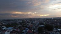 Cuaca Kota Pontianak,- FOTO KALBAR SATU /Iswandi.