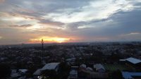 FOTO CUACA (2) Cuaca Kota Pontianak,- FOTO KALBAR SATU /Iswandi.