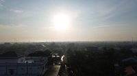 Cuaca Kota Pontianak,- FOTO KALBAR SATU /Iswandi.