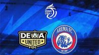 Arema FC vs Dewa United Liga Super 2025/2026, Sumber Foto : Istimewa