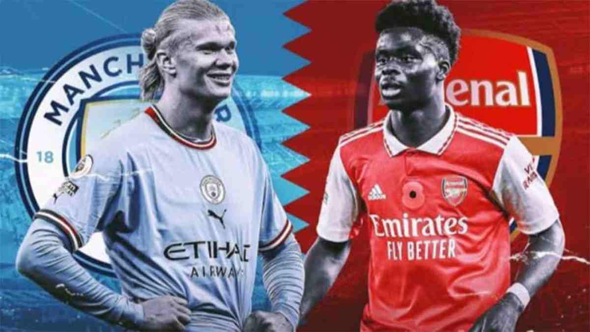 Arsenal vs Manchester City, Premier League, Sumber Foto : Istimewa