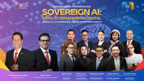 AMSI Gelar Indonesia Digital Conference 2025, Angkat Tema Sovereign AI: Menuju Kemandirian Digital