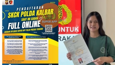 Layanan SKCK di Polda Kalbar Kini Makin Cepat Lewat POLRI Super App