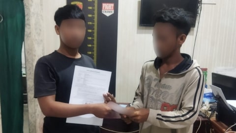 Polsek Sungai Ambawang Selesaikan Kasus Penganiayaan Lewat Jalur Damai
