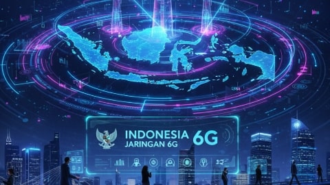 Setelah 5G, Indonesia Resmi Luncurkan Uji Coba 6G: Kecepatan 100 Kali Lipat!
