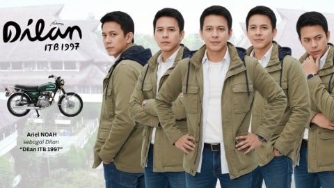 Ariel NOAH Jadi Dilan Versi Dewasa di Film Dilan ITB 1997: Kapan Novel dan Film Tayang?
