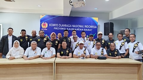 Daud Yordan Resmi Daftar Ketua KONI Kalbar: Yakin Kalbar Mampu Jadi Tuan Rumah PON