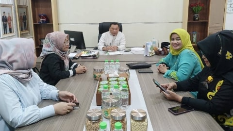 Kakanwil Kemenag Kalbar Terima Kunjungan Pusbangkom BDK Jakarta