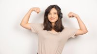 Ilustrasi wanita hidup sehat