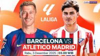 Barcelona vs Atletico Madrid, Liga Spanyol 2025, Sumber Foto : Vidio Barcelona vs Atletico Madrid, Liga Spanyol 2025, Sumber Foto : Vidio