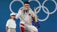 Rizky Juniansyah persembahkan emas untuk Indonesia di Sea Games 2025, Sumber Foto : Menpora Rizky Juniansyah persembahkan emas untuk Indonesia di Sea Games 2025, Sumber Foto : Menpora