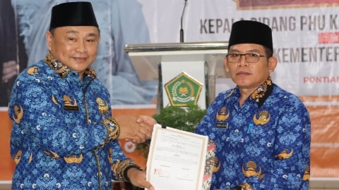 Kakanwil Kemenag dan Kemenhaj Kalbar Sepakat Perkuat Sinergi Pelayanan Haji 2026