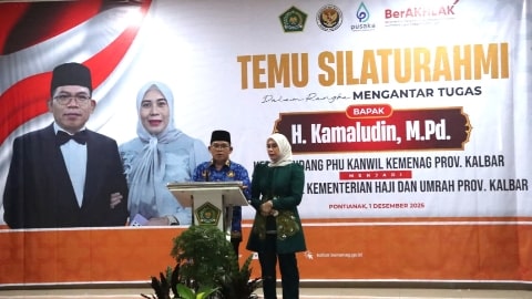 Kamaludin Resmi Pimpin Kemenhaj Kalbar