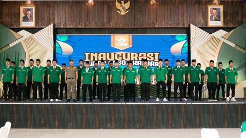 Resmi Dilantik, Berikut Susunan Pengurus PW GP Ansor Kalbar 2025-2029
