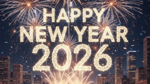 DOWNLOAD GAMBAR TWIBBON Tahun Baru 2026 Gratis, Yuk Meriahkan dan Bagikan ke Medsos