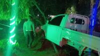 1000594101 Diduga Sopir Main HP, Pick Up Seruduk Tiga Motor di Bundaran Mayor Alianyang