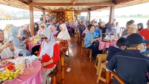 Silaturrahim di Kapal Kapuas, Kakanwil Kemenag Kalbar Dorong Publikasi dan Dakwah Digital